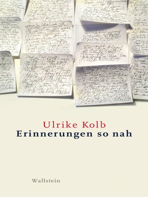 cover image of Erinnerungen so nah